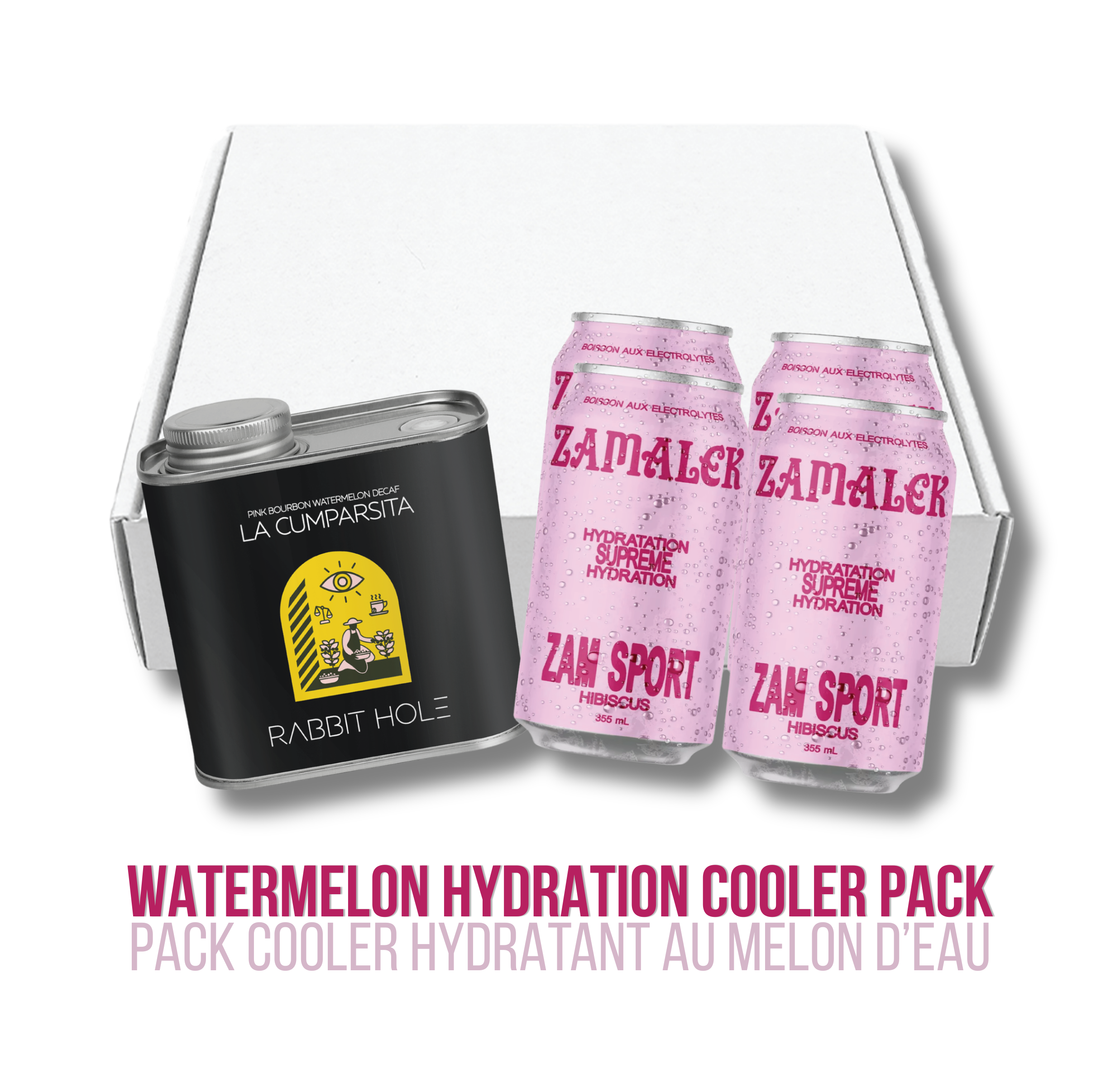 Cooler hydratant au melon d'eau - La Cumparsita + Soda Sport Électrolytes Zamalek
